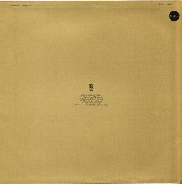 Josep Elies / Padre Antonio Soler / Joseph Freixanet / Josep Vinyals - Montserrat Torrent : The Encyclopaedia Of The Organ Volume Eight (LP, Album, Club, RE)