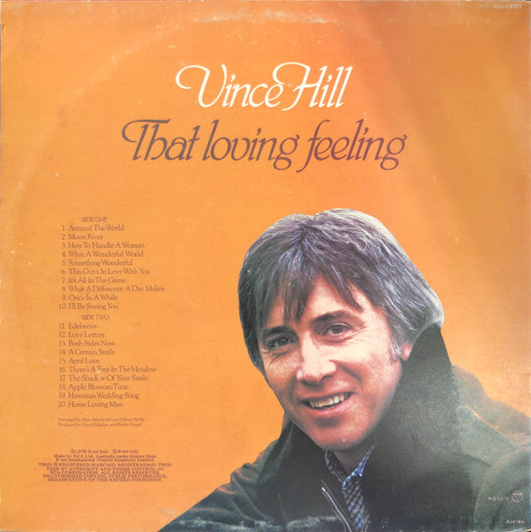 Vince Hill : That Loving Feeling (LP, Album)