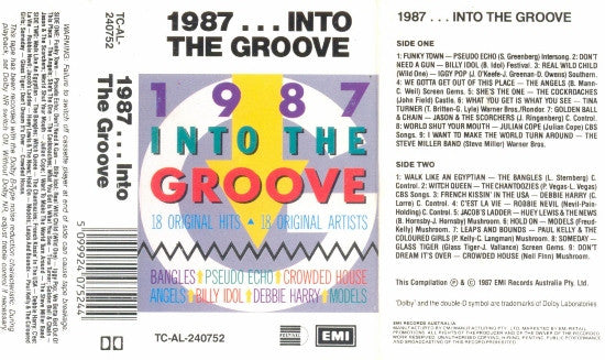 Various : 1987 Into The Groove (Cass, Comp)