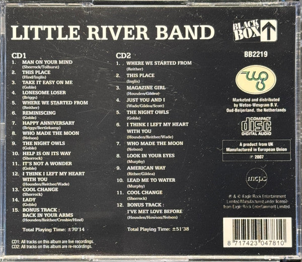 Little River Band : Happy Anniversary (2xCD, Comp)