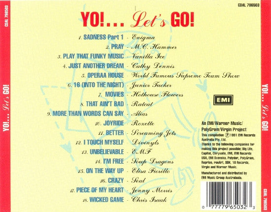 Various : Yo!... Let's Go (CD, Comp)