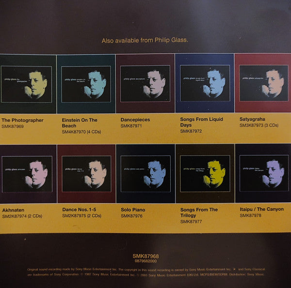 Philip Glass : Glassworks (CD, Album, RE)