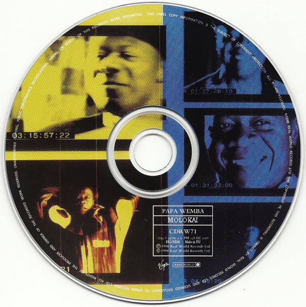 Papa Wemba : Molokai (CD, Album)