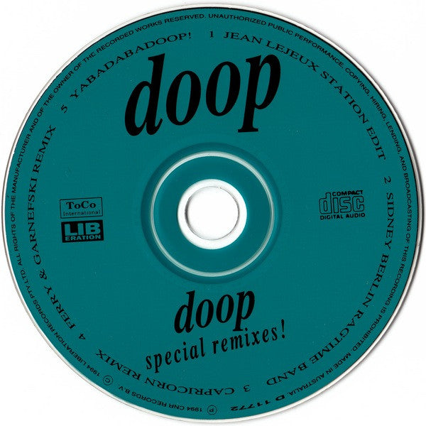 Doop : Doop (Special Remixes) (CD, Single, Car)