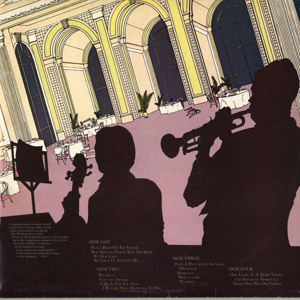 Harry Chapin : Dance Band On The Titanic (2xLP, Album)