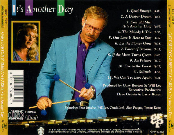 Gary Burton & Rebecca Parris : It's Another Day (CD, Album)