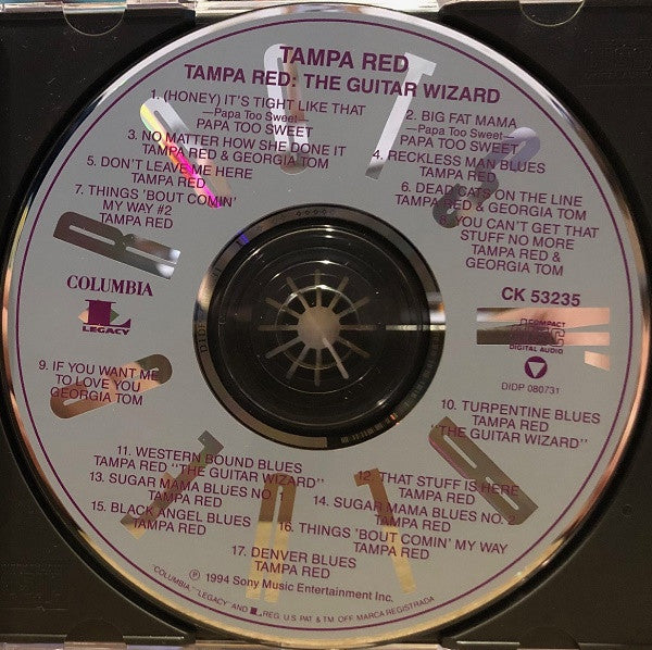 Tampa Red : The Guitar Wizard (CD, Comp)