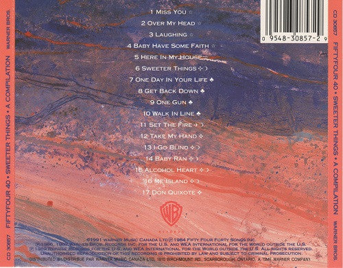 Fifty Four 40* : Sweeter Things: A Compilation (CD, Comp)