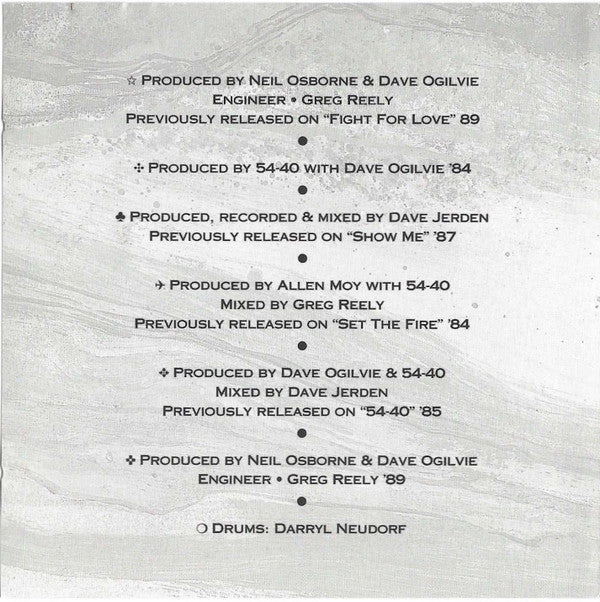 Fifty Four 40* : Sweeter Things: A Compilation (CD, Comp)