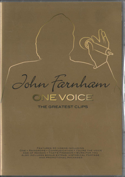 John Farnham : One Voice (The Greatest Clips) (DVD-V, Comp, PAL, All)