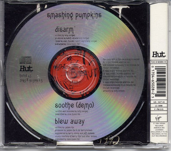 Smashing Pumpkins* : Disarm (CD, Single)