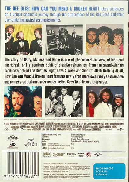 Bee Gees : How Can You Mend A Broken Heart (DVD-V, PAL)