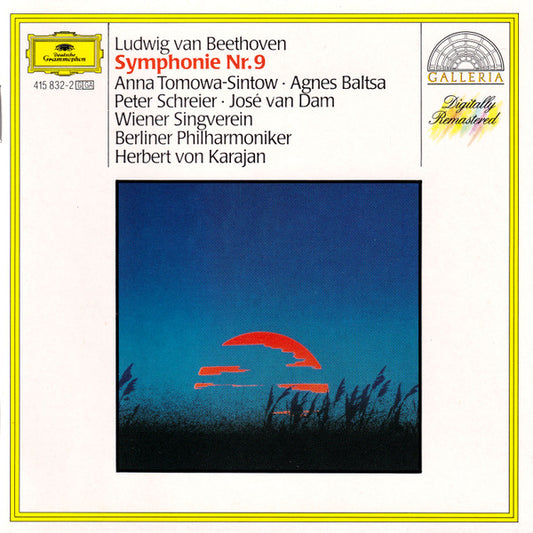 Ludwig van Beethoven - Anna Tomowa-Sintow, Agnes Baltsa, Peter Schreier, José van Dam, Wiener Singverein, Berliner Philharmoniker, Herbert von Karajan : Symphonie Nr. 9 (CD, Album, RE, RM)