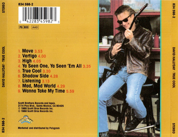 David Hallyday : True Cool (CD, Album)