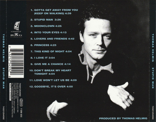 Thomas Helmig : Stupid Man (CD, Album, RE)
