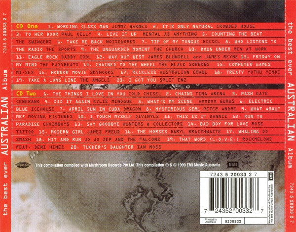 Various : The Best Ever Australian Album (2xCD, Comp)