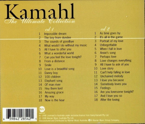 Kamahl : The Ultimate Collection (2xCD, Comp)
