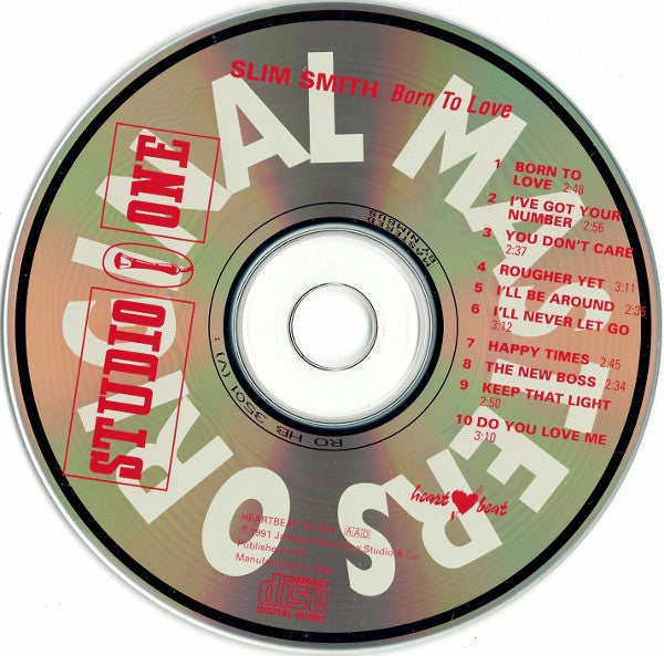 Slim Smith : Born To Love (CD, Album, RE)