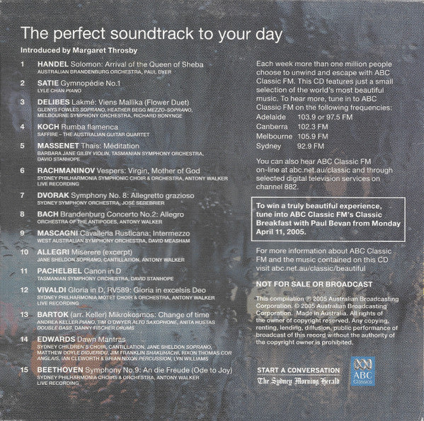 Various : Life Is Beautiful With ABC Classic FM (CD, Comp)