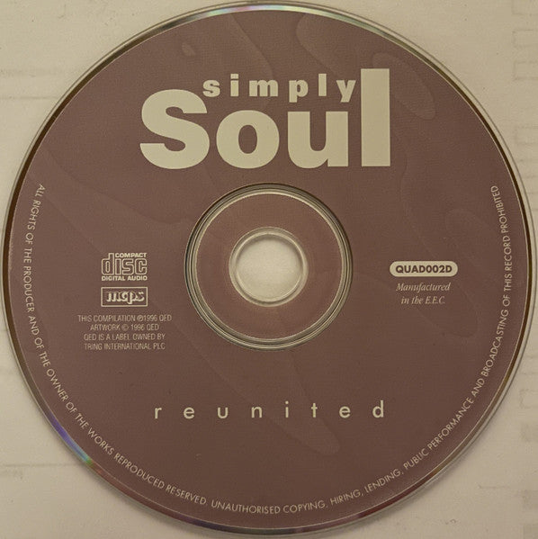 Various : Simply Soul - Reunited (CD, Comp)
