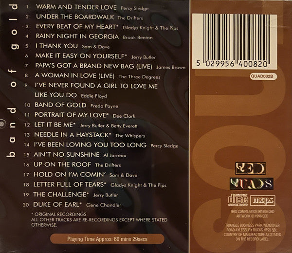 Various : Simply Soul - Band Of Gold (CD, Comp)