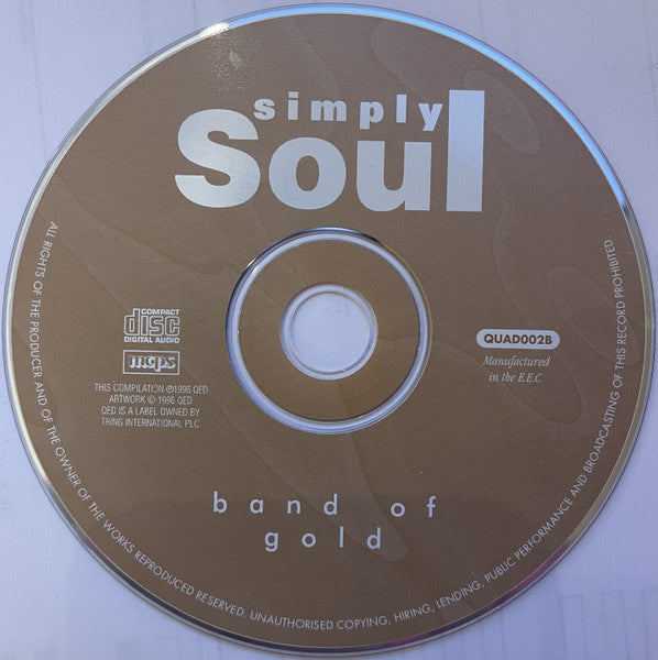 Various : Simply Soul - Band Of Gold (CD, Comp)