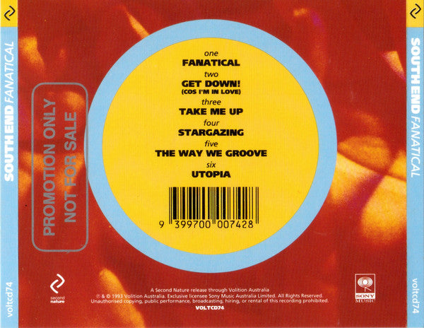 South End : Fanatical (CD, MiniAlbum)