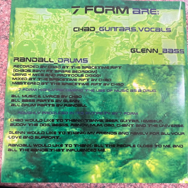 7 Form : Chance And Uncertainty (CD, EP)