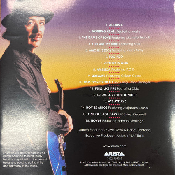 Santana : Shaman (CD, Album, Enh)