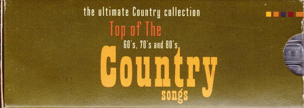 Various : Top Of The 60's, 70's And 80's Country Songs (The Ultimate Country Collection) (5xCD, Comp + Box, Comp)