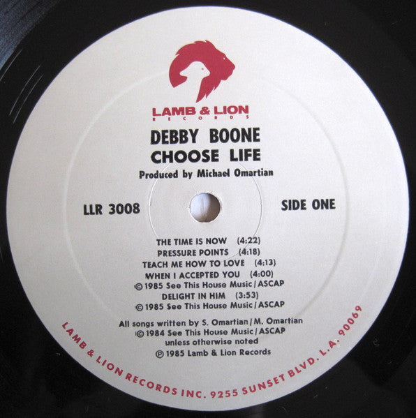 Debby Boone : Choose Life (LP)
