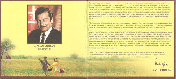The Late Madan Mohan*, Javed Akhtar : Veer-Zaara (2xCD)