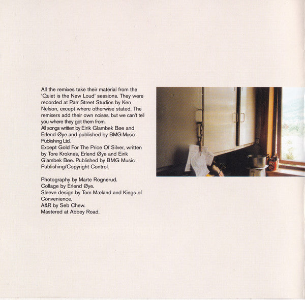 Kings Of Convenience : Versus (CD, Comp)