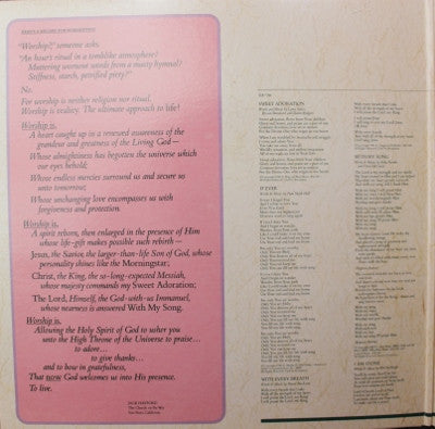 Debby Boone : With My Song... (LP, Album, Gat)