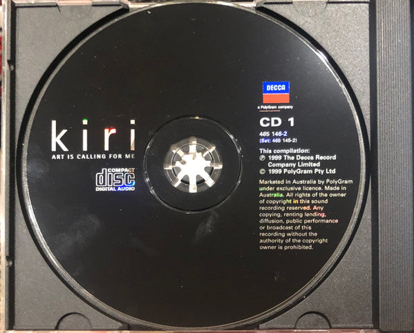 Kiri Te Kanawa : Art Is Calling For Me (2xCD, Comp)