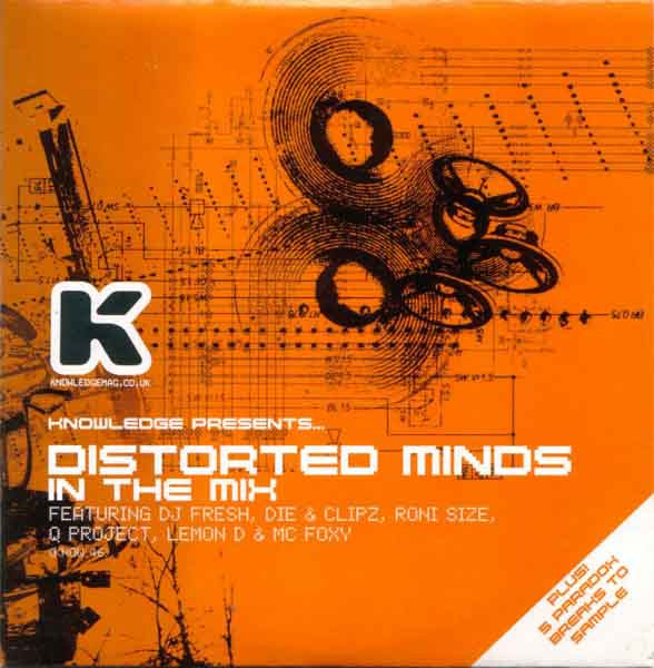 Distorted Minds : In The Mix (CD, Comp, Mixed)