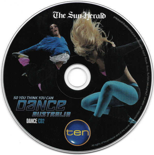 Various : So You Think You Can Dance Australia - Dance CD2 (CD, Comp, Promo, Smplr)