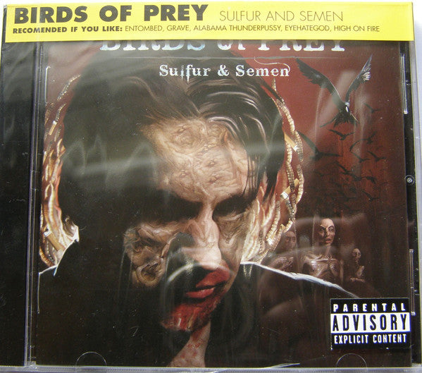 Birds Of Prey (3) : Sulfur & Semen (CD, Album)