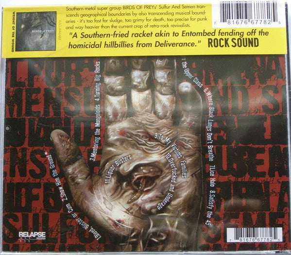 Birds Of Prey (3) : Sulfur & Semen (CD, Album)