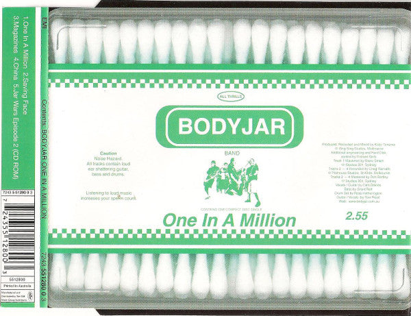 Bodyjar : One In A Million (CD, Single, Enh)