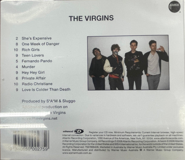 The Virgins (3) : The Virgins (CD, Album, Enh)