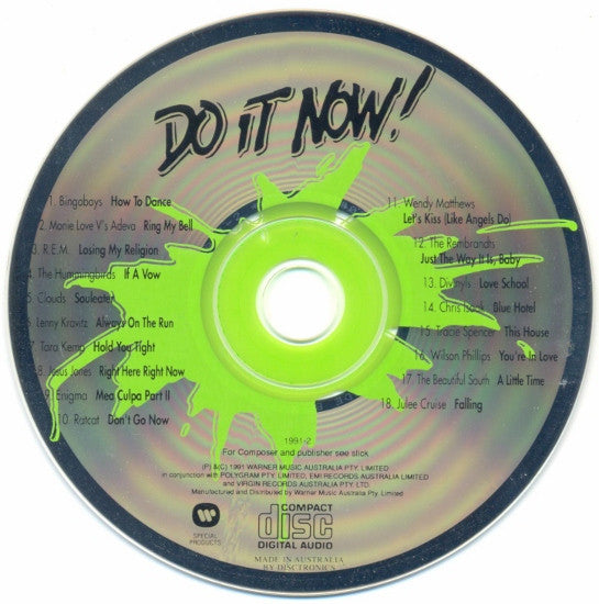 Various : Do It Now! (CD, Comp)