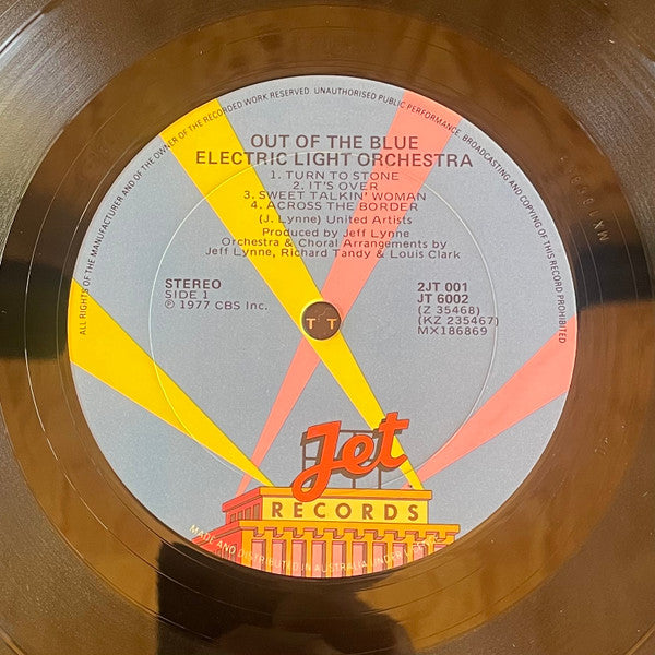 Electric Light Orchestra : Out of the Blue (LP, Album)