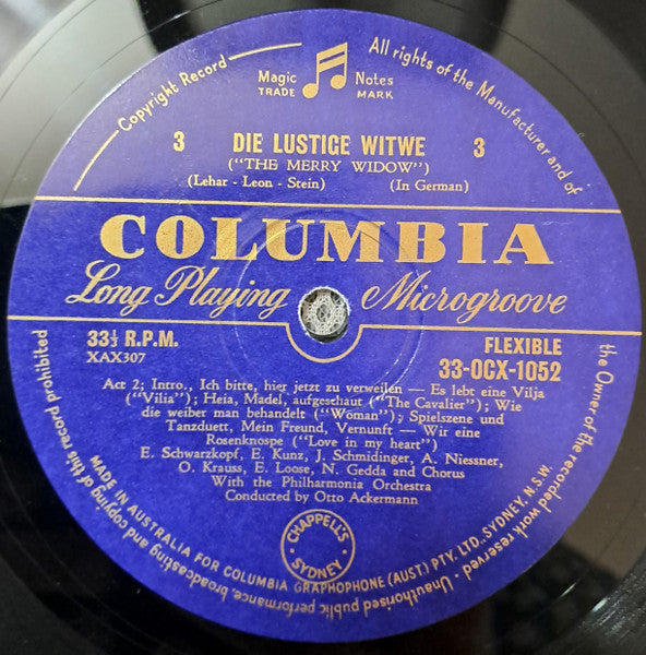 Franz Lehár, Philharmonia Chorus, Philharmonia Orchestra Conducted By Otto Ackermann : The Merry Widow (2xLP, Mono + Box)