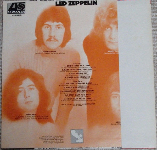 Led Zeppelin : レッド・ツェッペリン I = Led Zeppelin  (LP, Album, Ltd, RE)