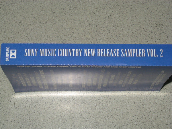 Various : Sony Music Country New Release Sampler Volume 2 (Cass, Comp, Smplr)