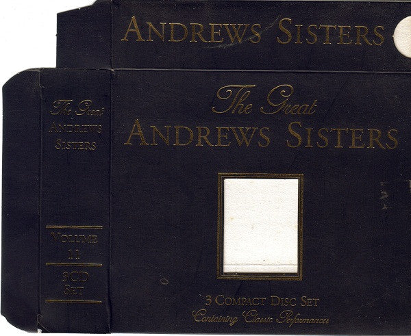 Andrews Sisters* : The Great Andrews Sisters (3xCD, Comp + Box)