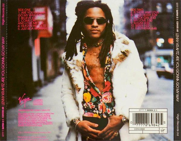 Lenny Kravitz : Are You Gonna Go My Way (CD, Album)