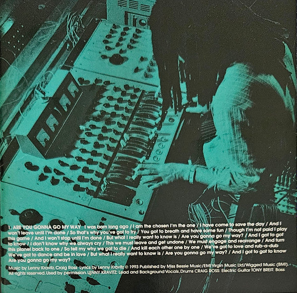 Lenny Kravitz : Are You Gonna Go My Way (CD, Album)