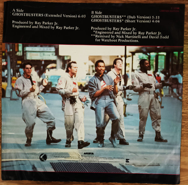 Ray Parker Jr. : Ghostbusters (12", Single, Ltd)
